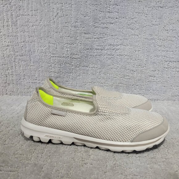 Skechers Rival Go Walk Women's Size US 9.5 Gray Memory Form Fit Slip On Shoes - Picture 4 of 9